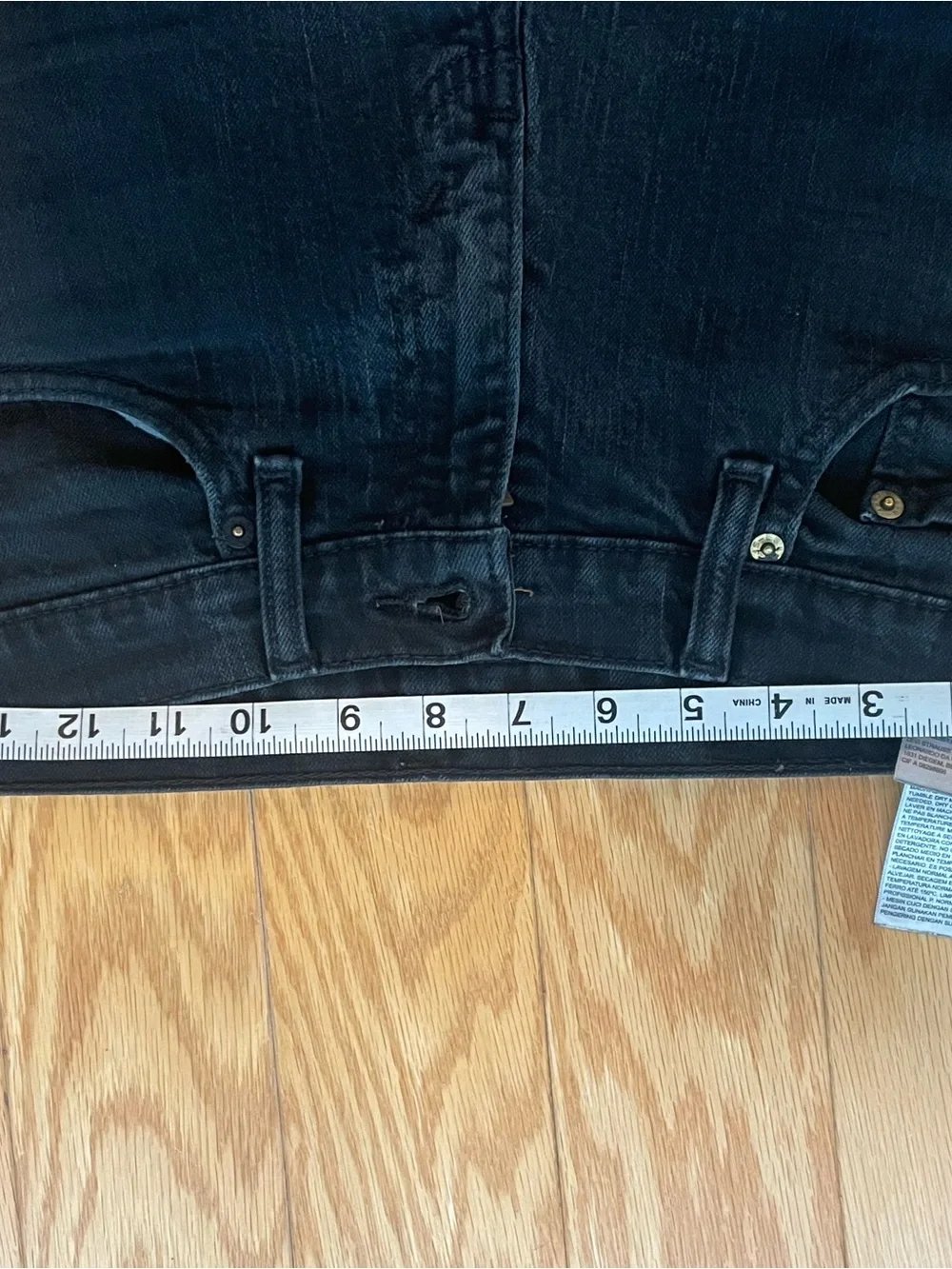 Levi’s Men’s 511 Black Denim Jeans 30x32 Slim Fit